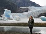 Visita à belíssima Medenhall Glacier, em Juneau, a capital do Alaska